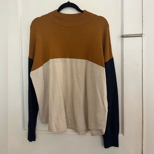 Madewell Color Block Sweater
